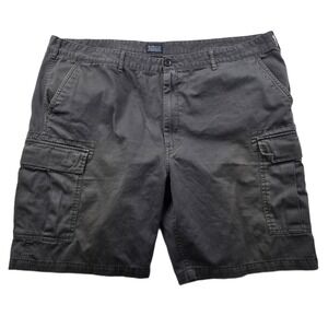 Levi's Cargo Shorts Mens 48 Big Tall Dark Gray Cotton Casual Utility 9"